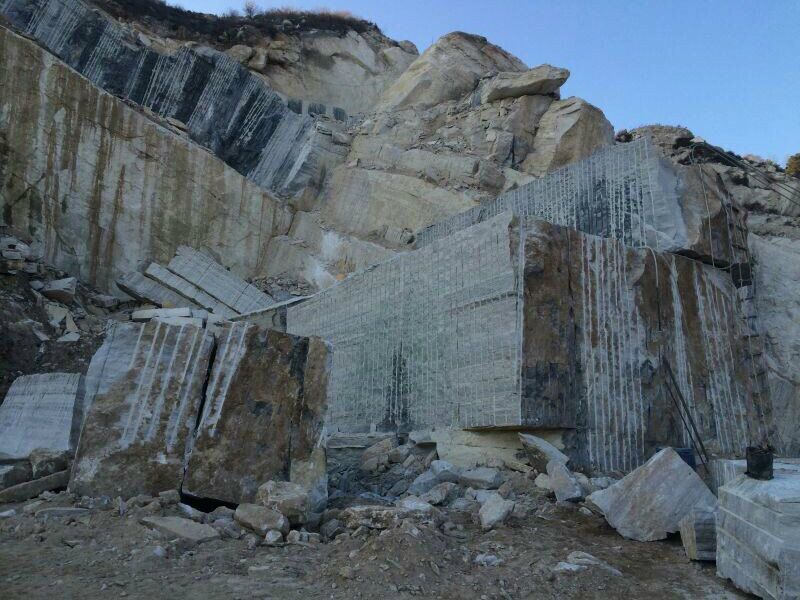 blue golden quarry