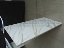 White marble Laminate Tile
