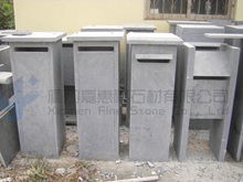 Blue Stone Mailbox
