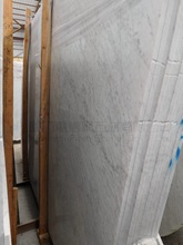 Carrara White slabs
