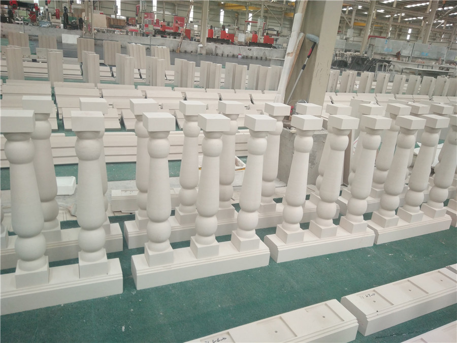 Crema Marfil railings