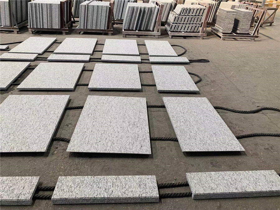 Waves of white Tiles Project